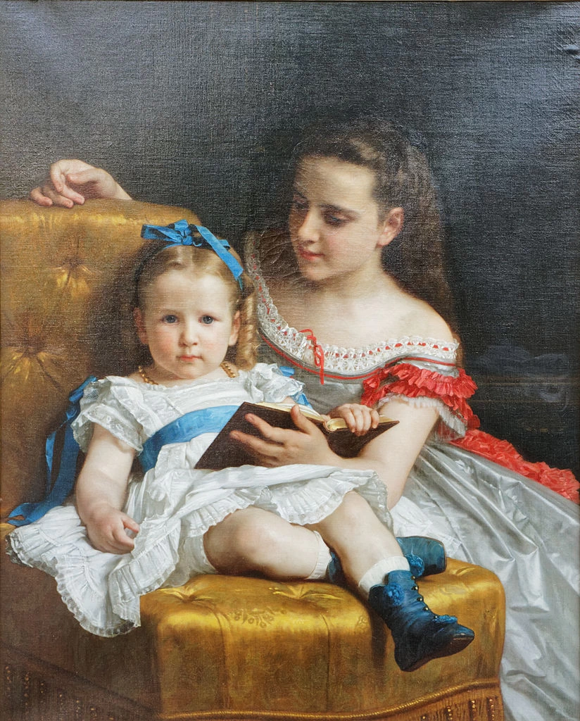 Ritratto di Eva e Frances Johnston - 1869